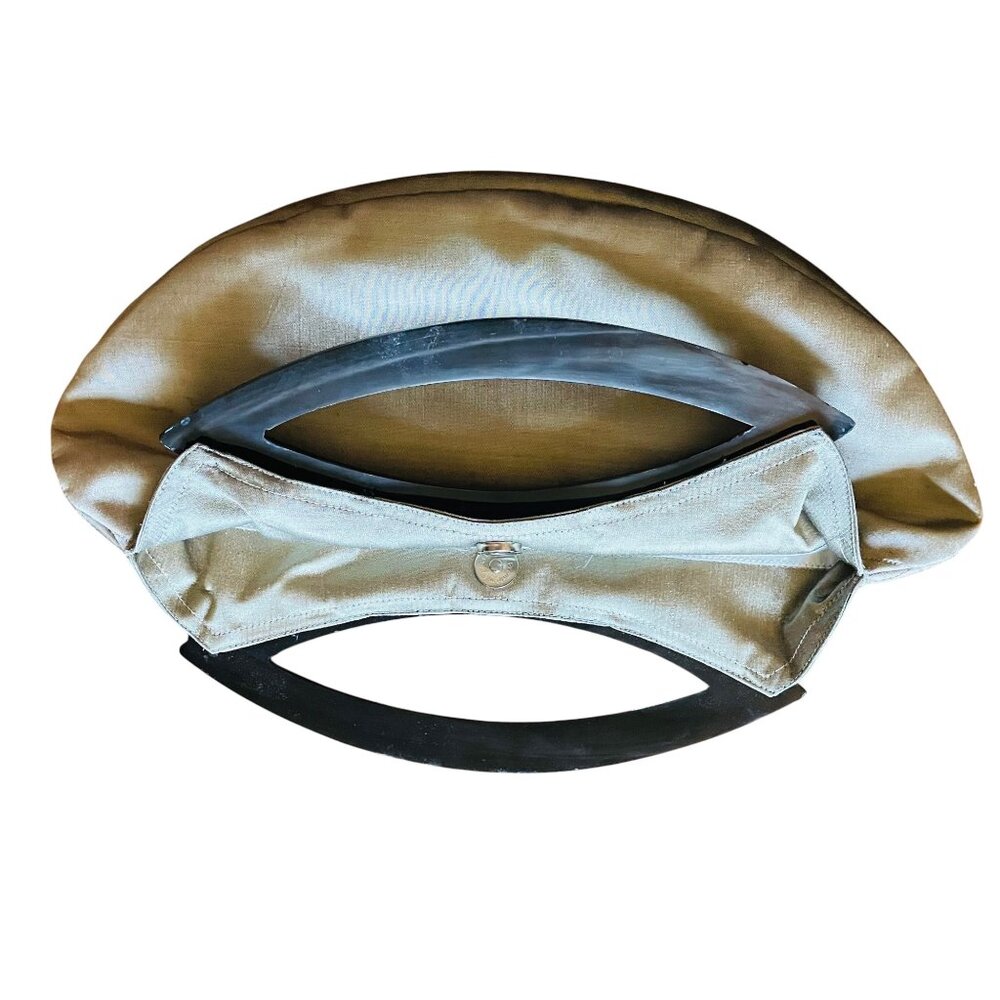 Unique Elegant Vintage Silk Seashell Clutch Bag Luxury Travel OS - Picture 5 of 7